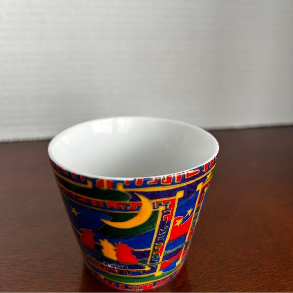 Dawn Oman First Nations Artist Votive Candleholders Skye McGhie Set of 2 - Picture 13 of 16